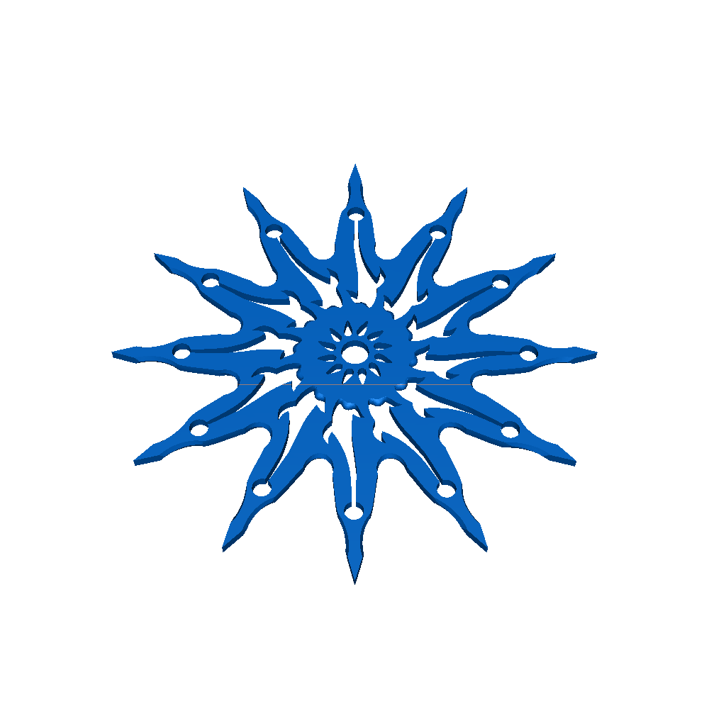 tribal snowflake