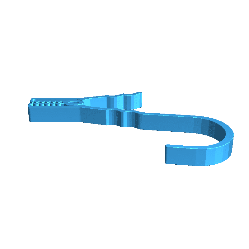 Clothespin with Hook - Springless version