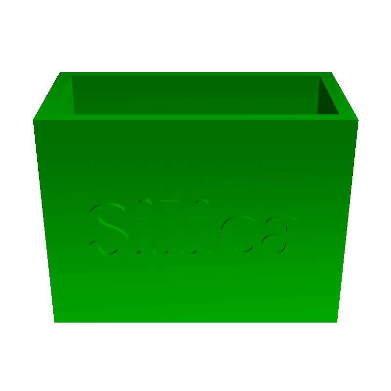 silica box