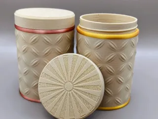Elegant Decorative Storage Jar