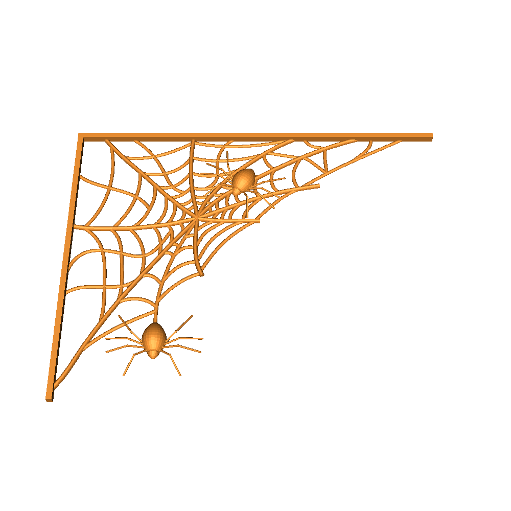 Halloween cobwebs
