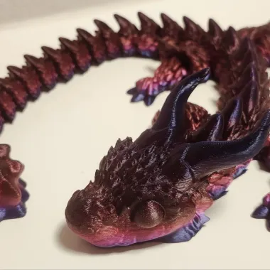 Articulated Dragon 004 - STL file for 3D printing-1