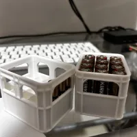 Beer Crate battery holder AA/AAA/9V/18650 Stackable-3