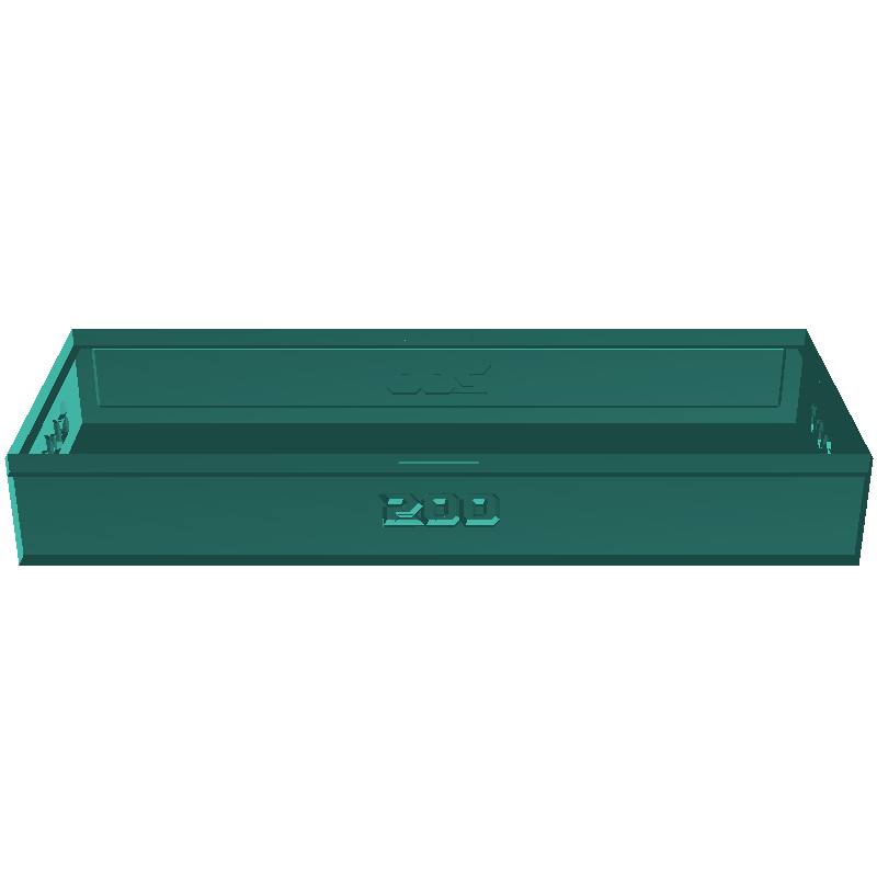 Card Box V2 - One Piece - 500 Cards (Non-Sleeved)