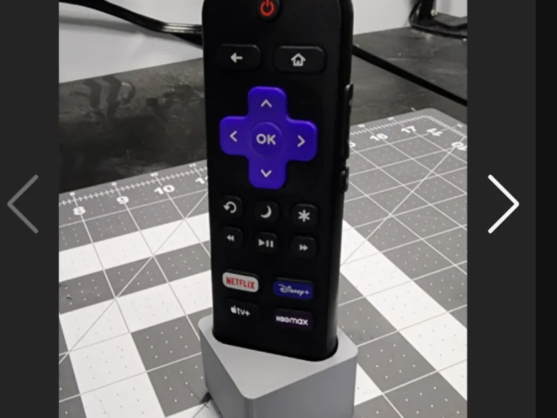 Roku remote stand 