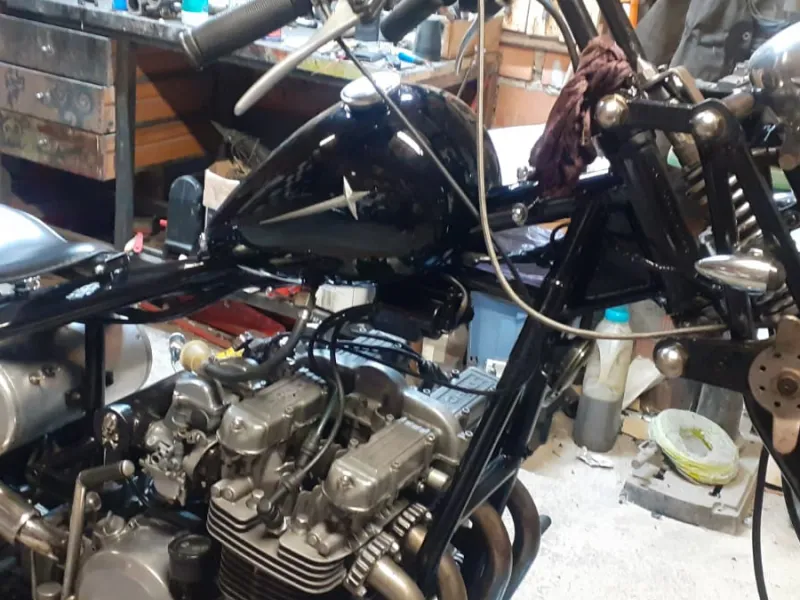 Fregio serbatoio moto