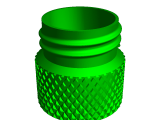 Mini Container with PET Bottle Cap Size-0