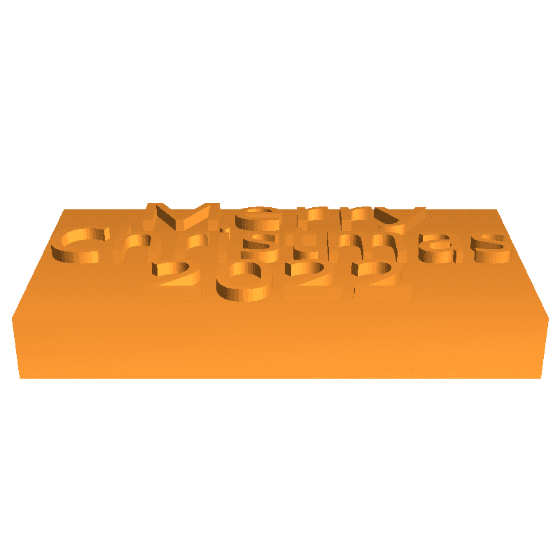 Merry Christmas 2022 Sign