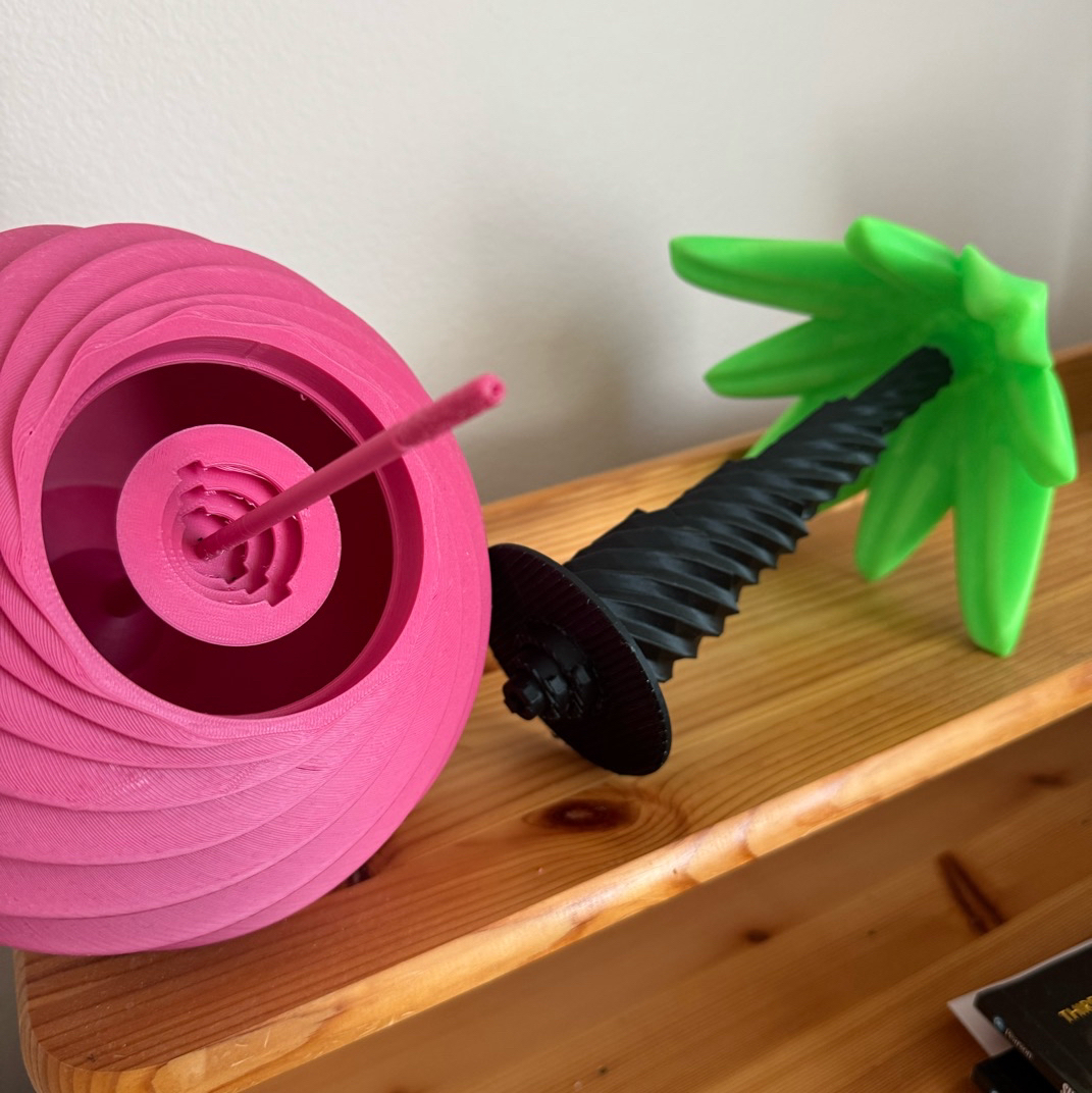 Palma - Safe for small items with a code, Printable flower