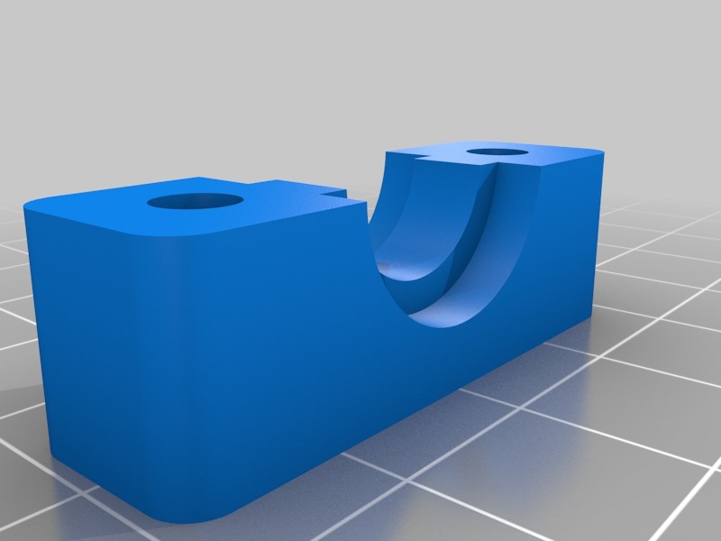 E3Dv6 Bowden X-carriage mount v2 for Prusa i3