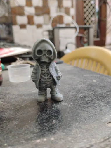 Skeleton Hoodie Keychain - Lifestyle - PLA - 3D printed product - фото 14