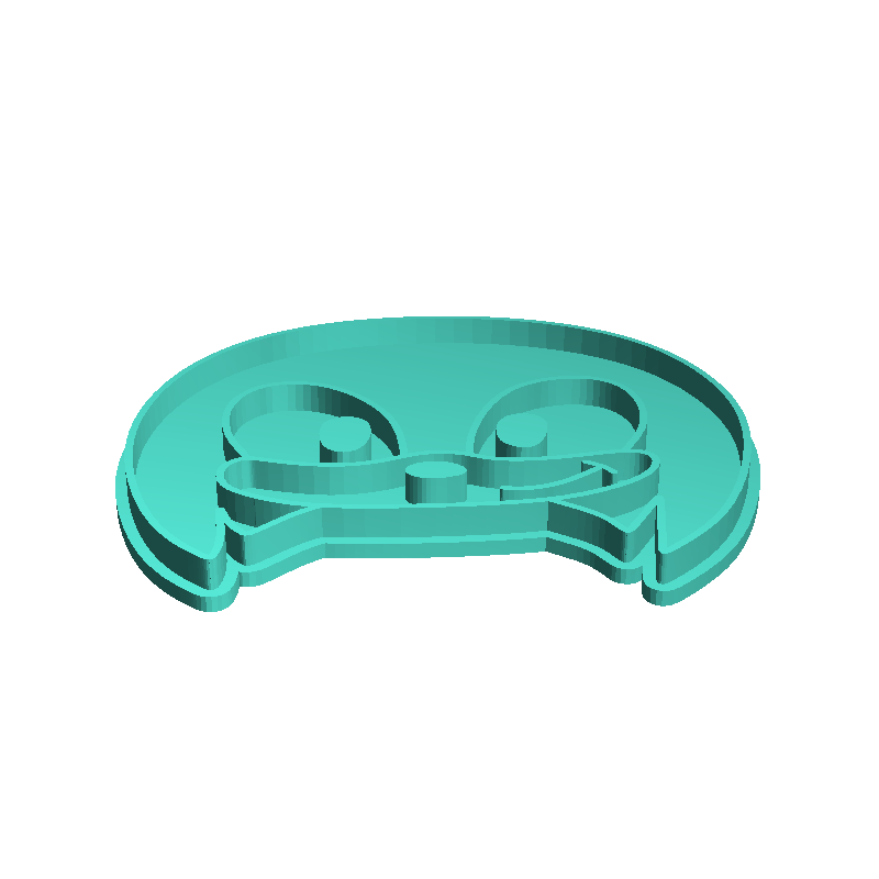 Sonic the Hedgehog cookie cutter set of 4