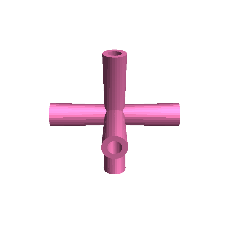 Rundstab XYZ-Verbinder
