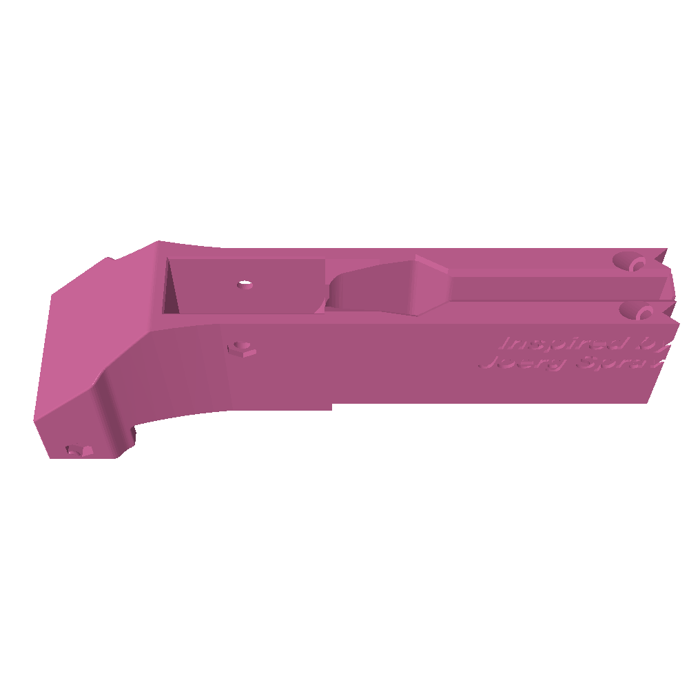 The Design is Inspired by Joerg Sprave's EK archery Adder.
