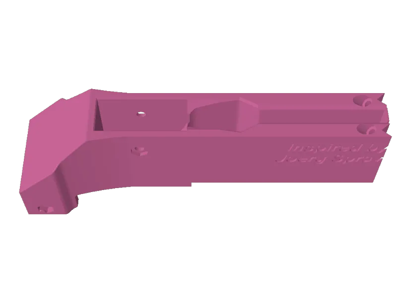 The Design is Inspired by Joerg Sprave's EK archery Adder.
