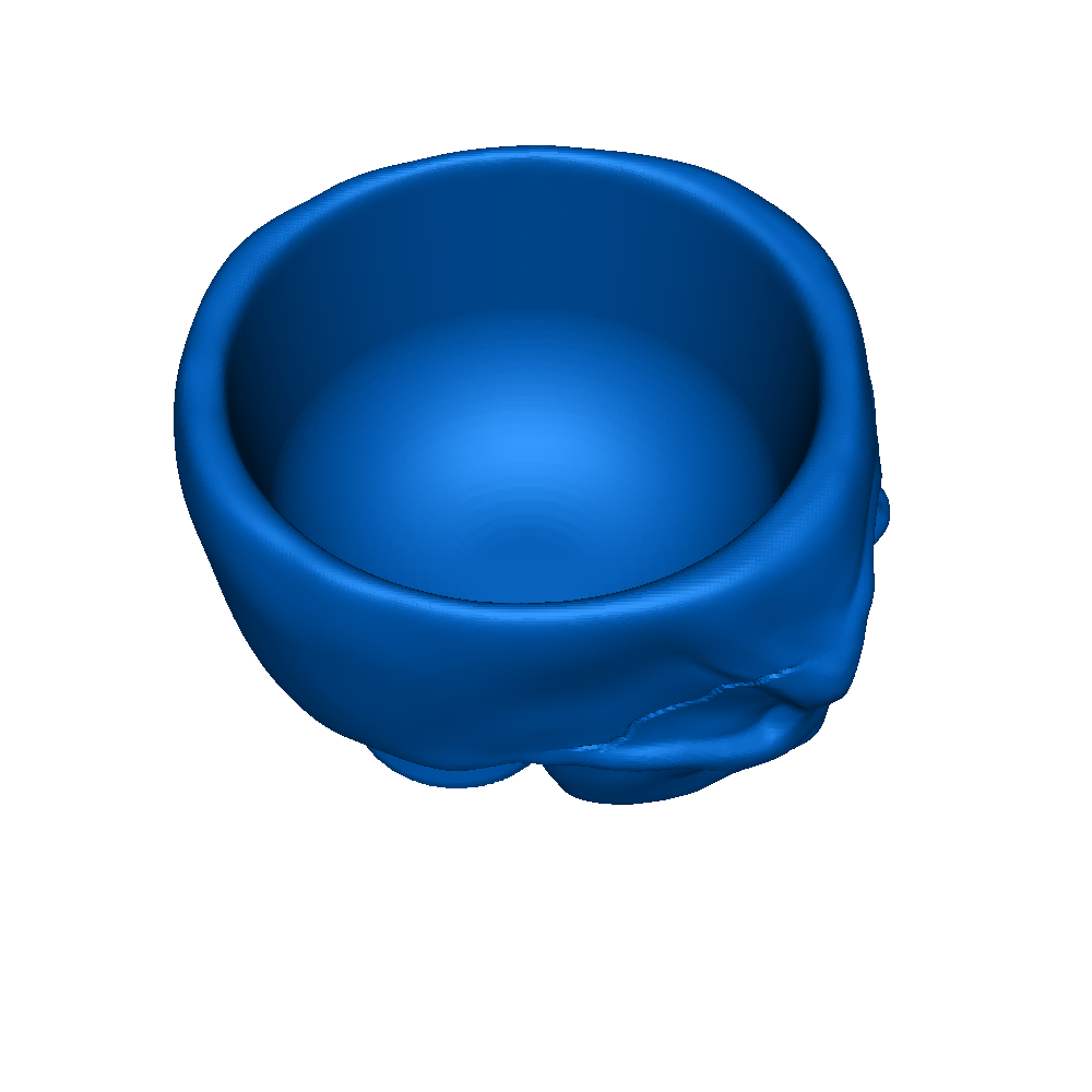 Skull Cup Mug Glass