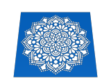 mandala airbrush stencils -7