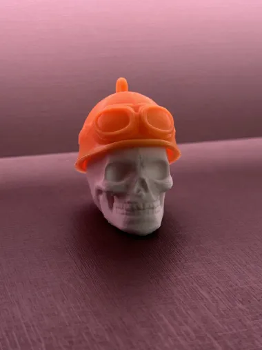Skull Biker keychain-0