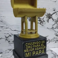 TROFEO DÍA DEL PADRE - FATHER'S DAY TROPHY - ASADOR - GRILL-0