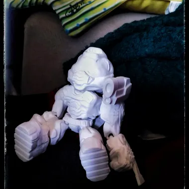 FLEXI PRINT-IN-PLACE DOOMGUY FANART-1