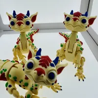 Elcid the articulated Dragon baby toy-0