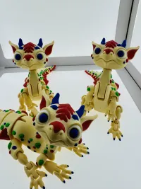 Elcid the articulated Dragon baby toy-0