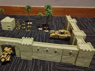 North African City Walls 28mm Terrain 