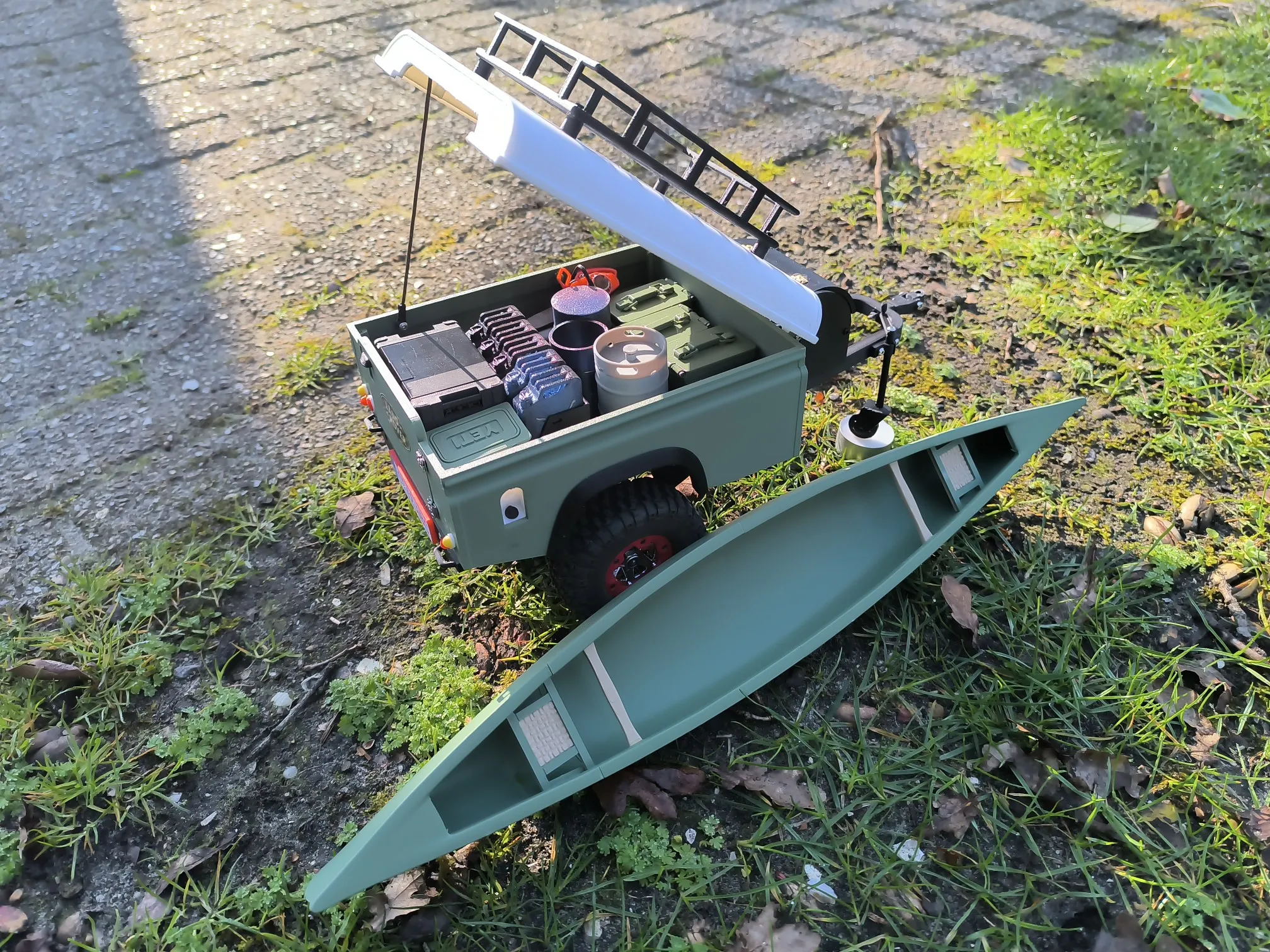 NBC.11 - 1:10 scale off-road trailer (Defender 90)-1