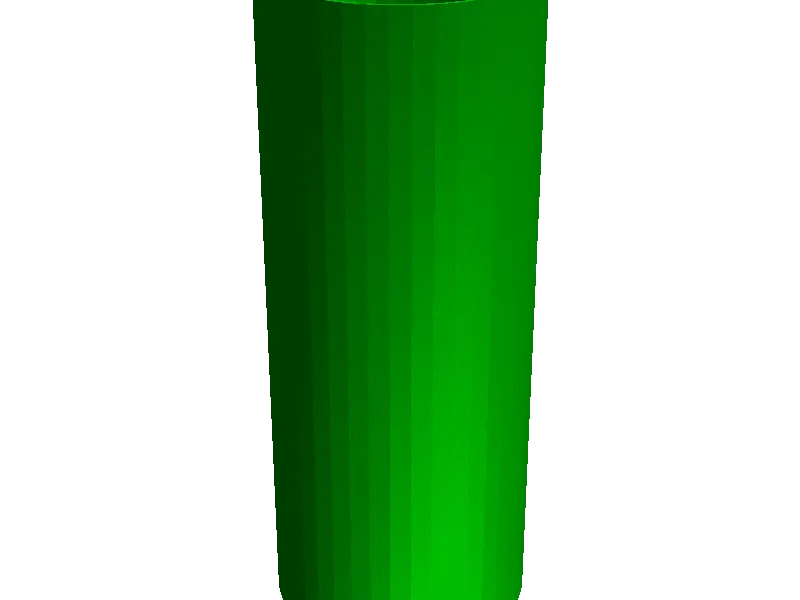 Cylinder OD55.6mm thickness 0.8mm