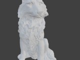 Wolf Statue-3
