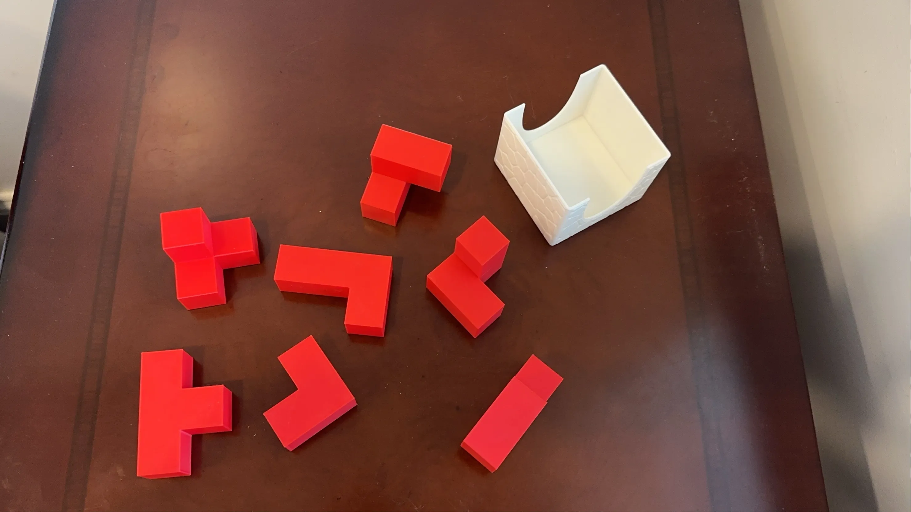 Puzzle Cube Brain-Teaser with Case-0