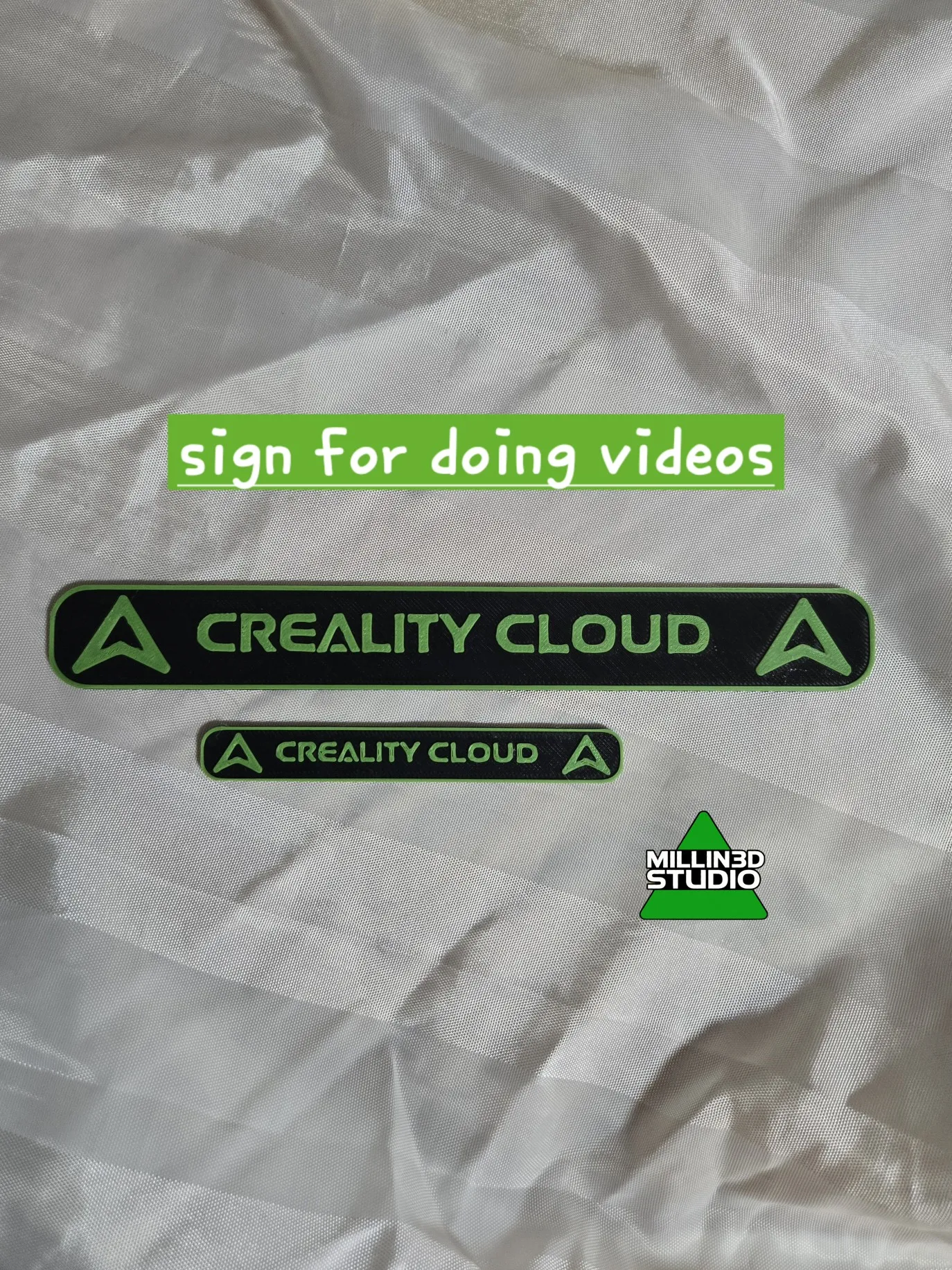 Creality Cloud Signs for splashing in your Videos-1