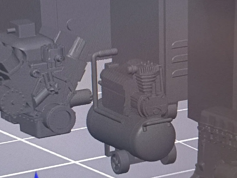 fifty pieces Model scene