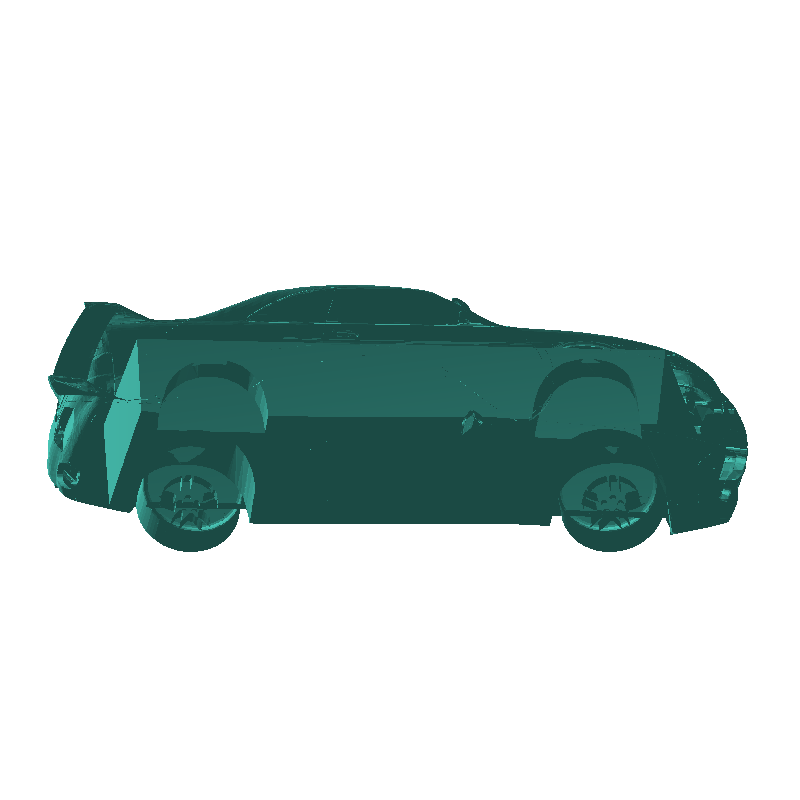 Vehicles & Machinery STL Download - NISSAN SKYLINE GTR R33 - 3D MODELby ...