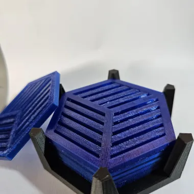 Geometric Drink Coaster-0
