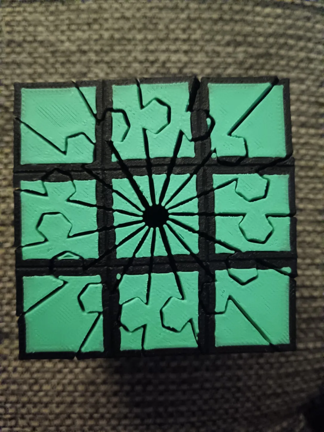 Rubik's Cube Prank Cube and Twisty Fidget-0