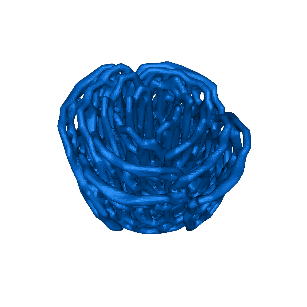 Free Digital Art STL Download - Voronoi Roseby 𝖄𝕺𝖀 𝕯𝕴𝟛𝕯