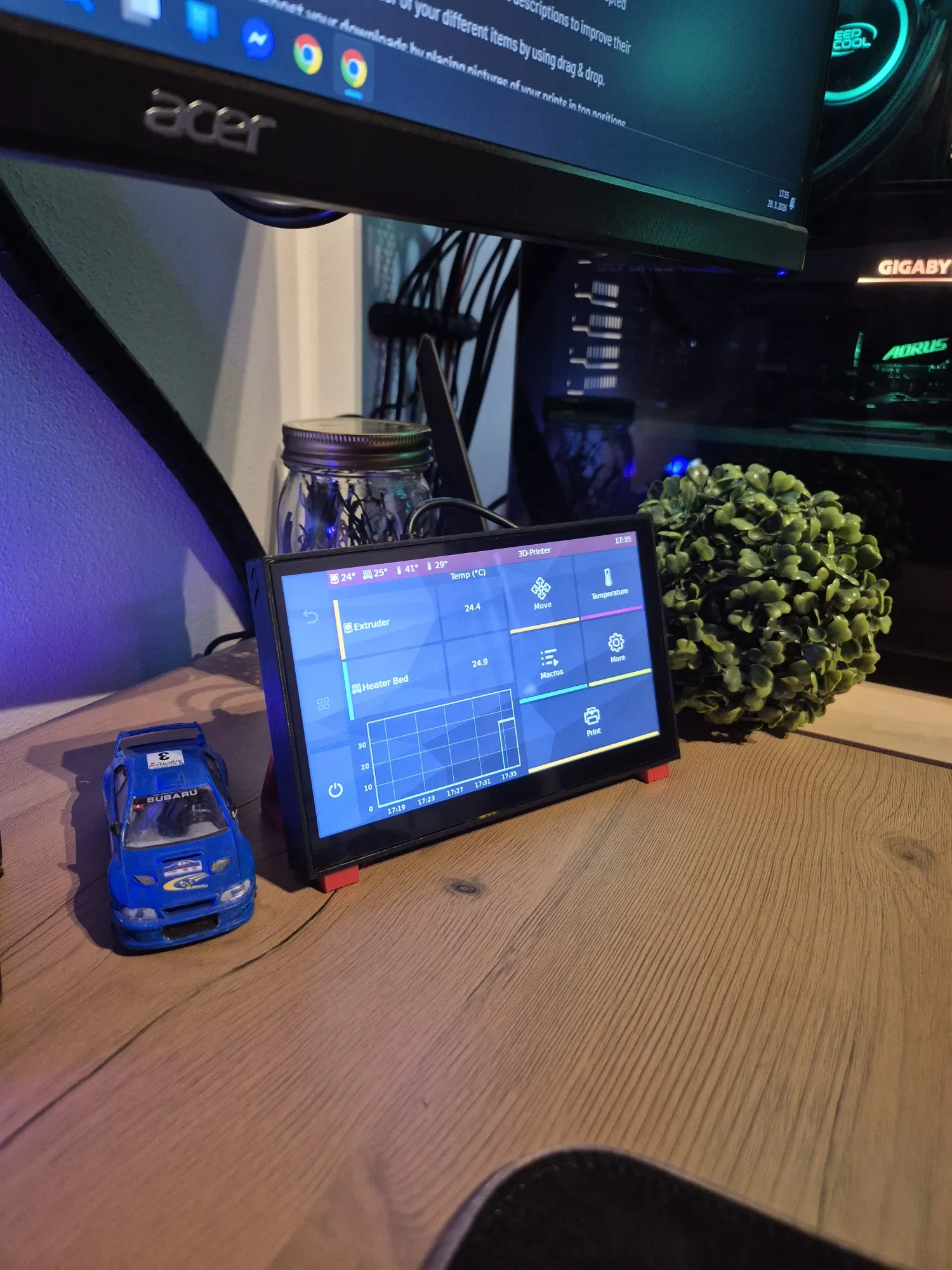 Cover for BTT display and RPI-0