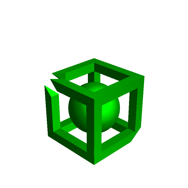 Cube game with supports. | 3D models download | Creality Cloud