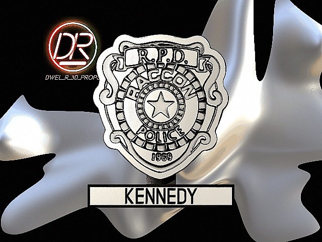 RPD Badge (Resident Evil) v1 + v2-4
