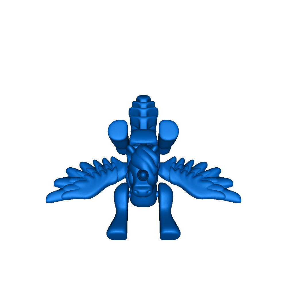 Articulated Flexi - Flying Unicorn