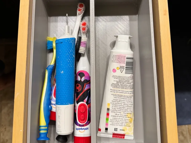 Toothbrush Drawer Organizer 6.75"