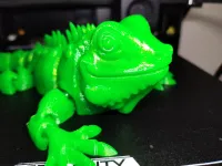 Iguana Figurine - Miniatures - PLA - 3D printed product - фото 19