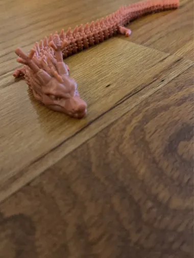 Flexi Dragon - Toys - PLA - 3D printed product - фото 16