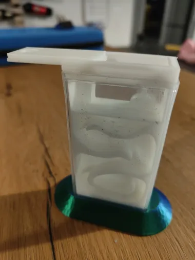 Mini antfarm in big Tic-Tac box-0