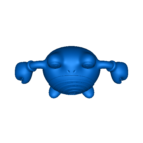 Pokemon Poliwhirl #61 - Ready for 3D Printing! | 3D models download ...