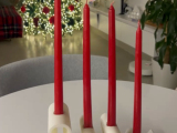 Suporte Ondulado para 4 Velas-2