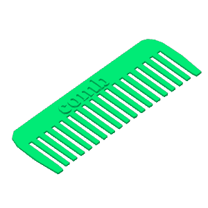 File Comb For Files 3D Printer Files | 3MF File | COMB comb | Creality Cloud