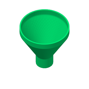 3D Printer Files | 3MF File | Funnel For Spice Jar | Creality Cloud