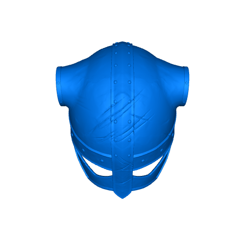 Dovahkin Helmet 3D Print model